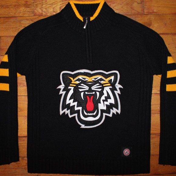 2005 CFL Hamilton Tigercats Sweater + BNWOT Hat - Picture 2 of 5
